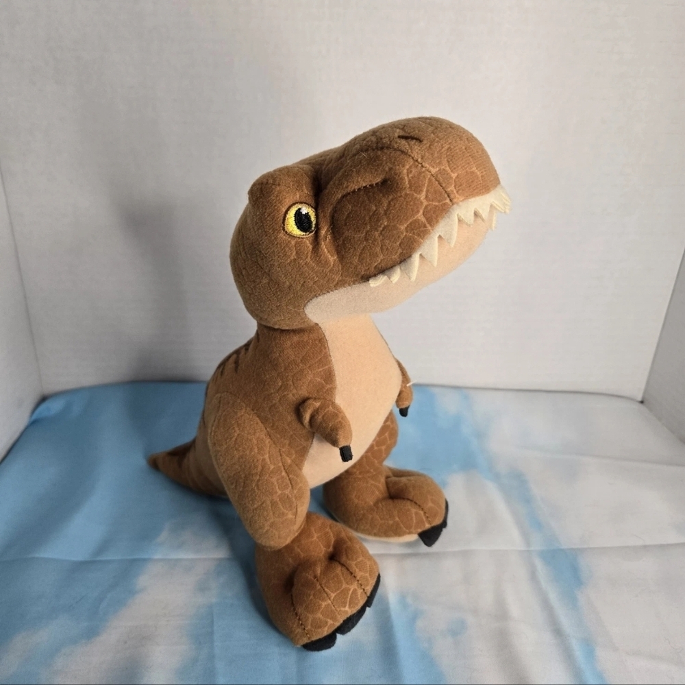 Mattel Jurassic World 10" T Rex Plush Dinosaur Tyrannosaurus Stuffed Animal Toy